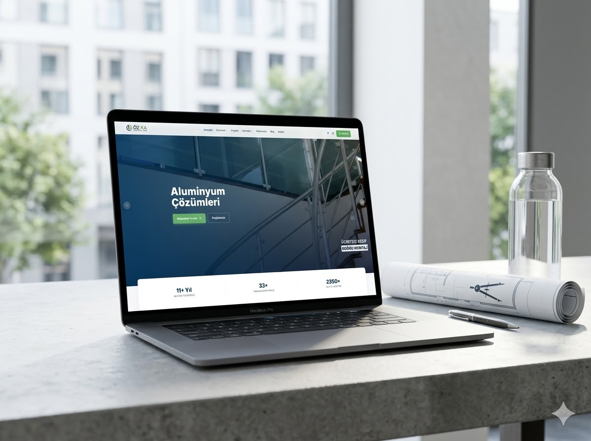 Özka Mühendislik Web Sitesi